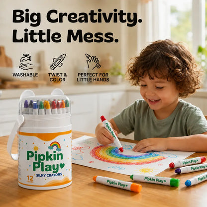 Pipkin Play™ Washable Twist Crayons