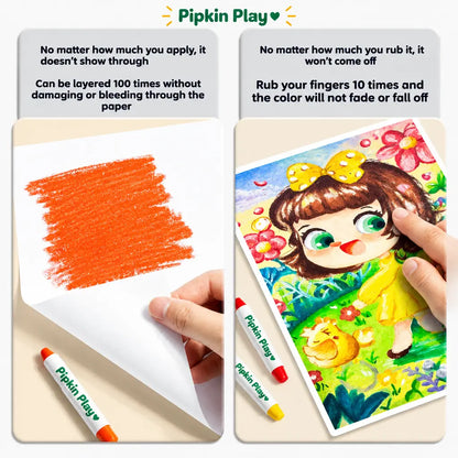 Pipkin Play™ Washable Twist Crayons