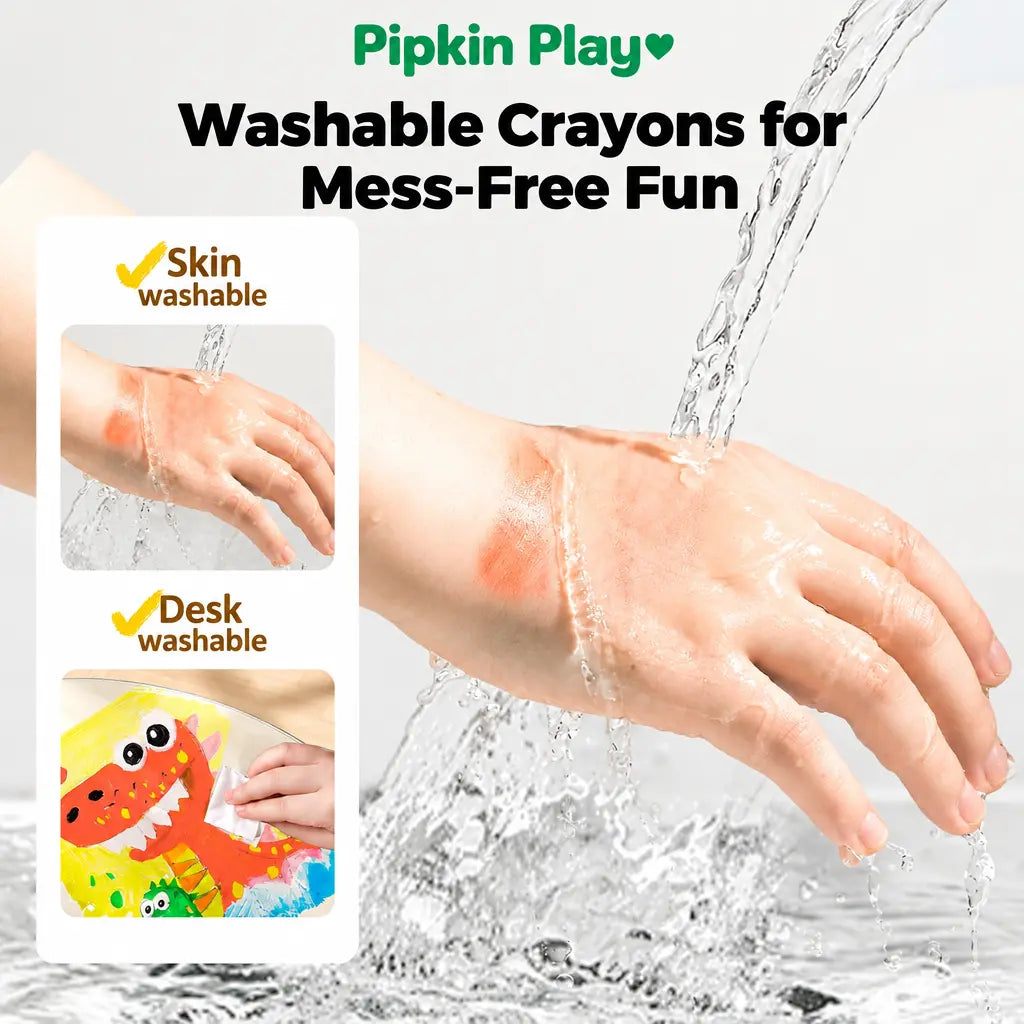 Pipkin Play™ Washable Twist Crayons