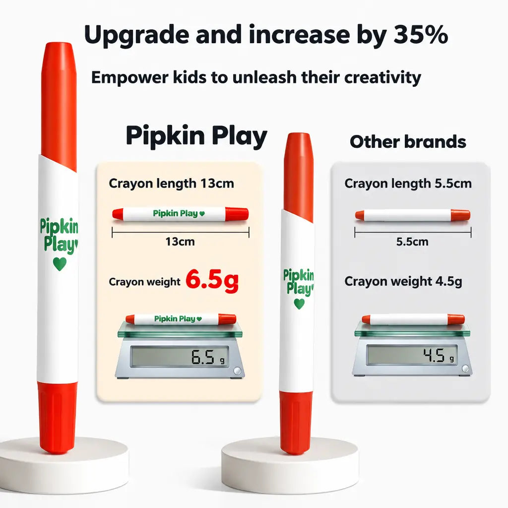 Pipkin Play™ Washable Twist Crayons